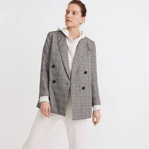 Madewell Caldwell Double-Breasted Blazer: Peaked Lapel Edition